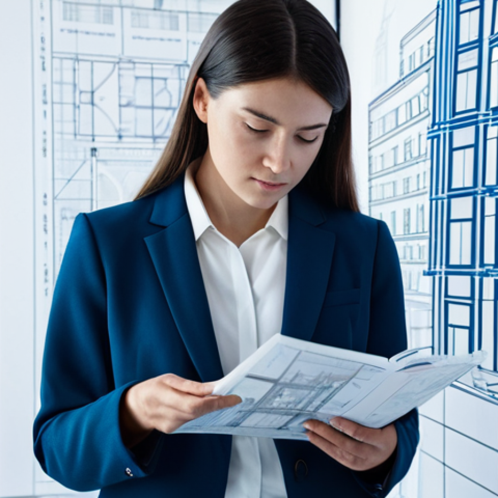 A professional female digital architect in a modest business blazer, meticulously designing complex holographic city blueprints in a minimalist, modern studio. Her expression is focused and determined. The environment features subtle ambient light from the digital interfaces. Fully clothed, appropriate attire, safe for work, perfect anatomy, natural pose, well-formed hands, proper finger count, natural body proportions, professional photography, high-resolution, sharp focus, family-friendly.