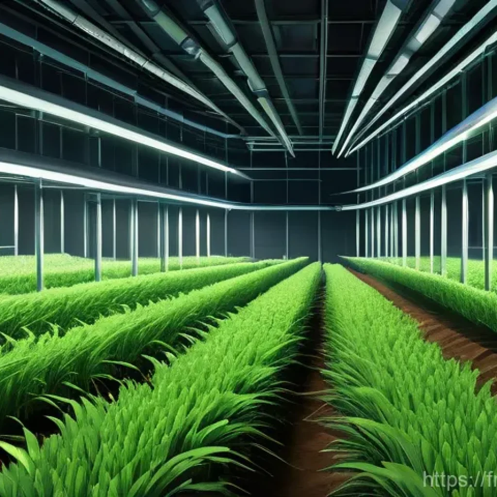 마인크래프트 물리 엔진 활용법 - **Automated Resource Harvesting Haven:** A vibrant, futuristic, and highly efficient automated f...