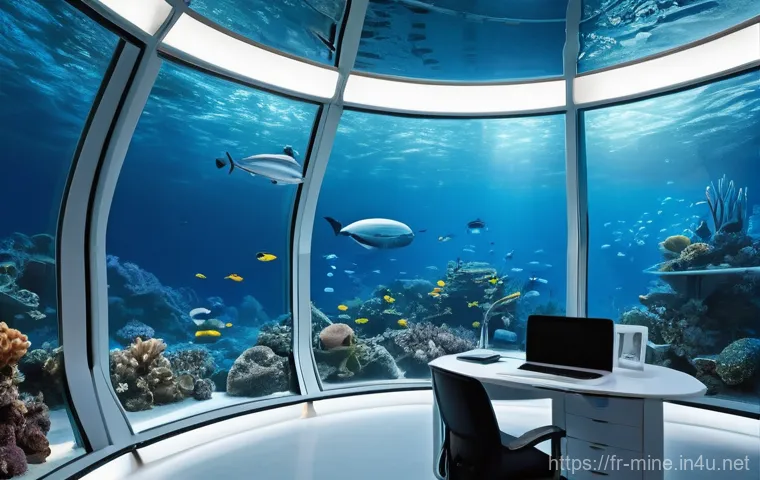 마인크래프트 아쿠아틱 업데이트 활용 - **Vibrant Coral Reef Exploration:** A highly detailed and colorful underwater scene depicting a ...