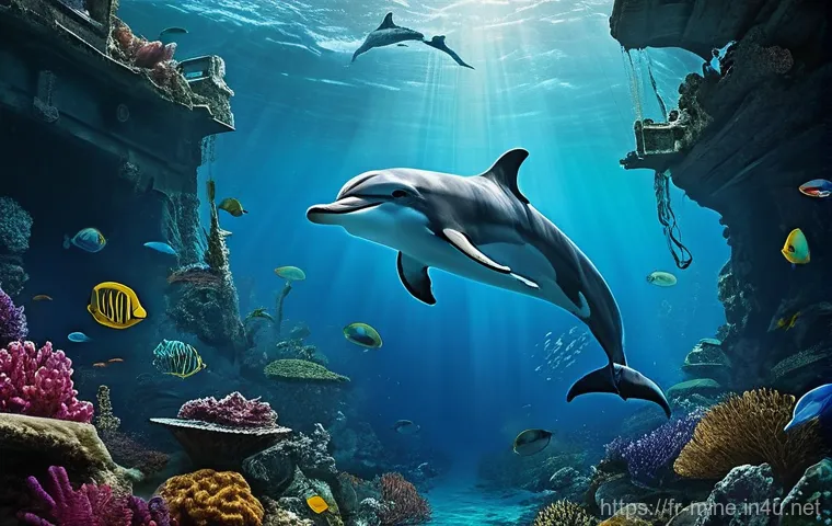마인크래프트 아쿠아틱 업데이트 활용 - **Futuristic Underwater Research Base:** An awe-inspiring, intricate image of a modern, sleek un...