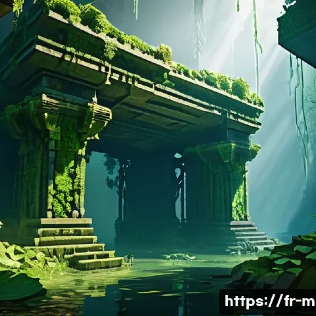 마인크래프트 아레나 배틀맵 제작 - **Overgrown Ancient Jungle Arena** "A visually rich and immersive Minecraft battle arena set wit...